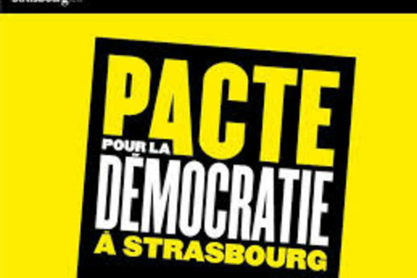 Logo Pacte pour la démocratie à Strasbourg